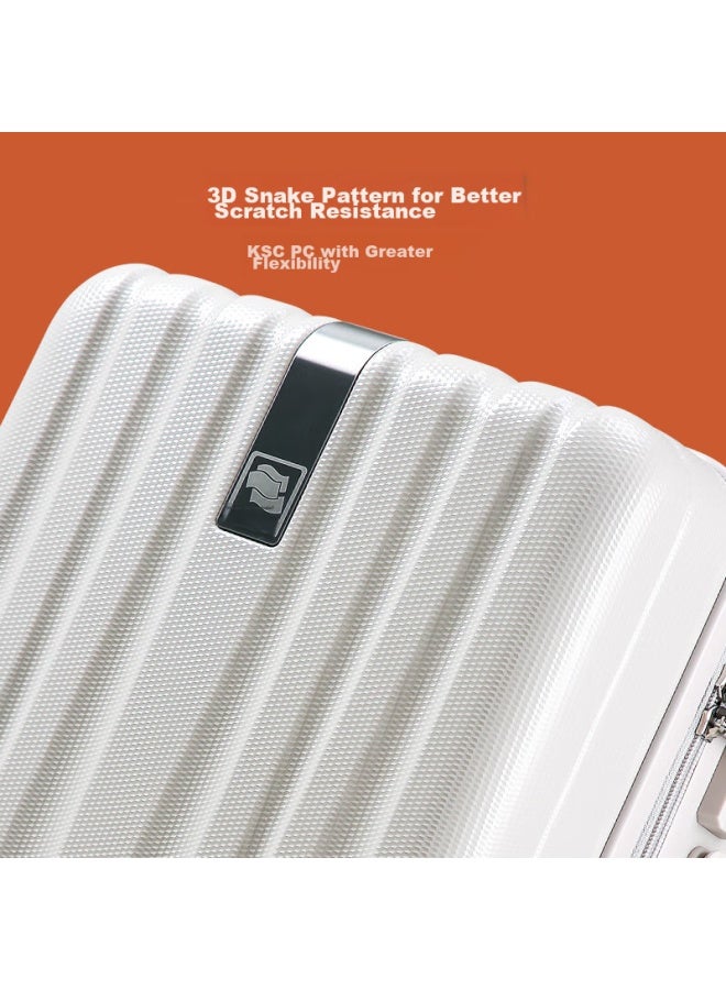 Hanke Luggage، حقيبة سفر للرجال والنساء، حقيبة سفر محمولة، 18 بوصة، Bamboo Green، قفل بكلمة مرور، المنتج المميز للمتجر، النسخة المطورة - Image 2