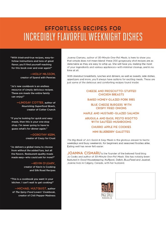 The Big Book Of Jos Quick And Easy Mealsincludes 200 Recipes And 200 Photos - Image 2