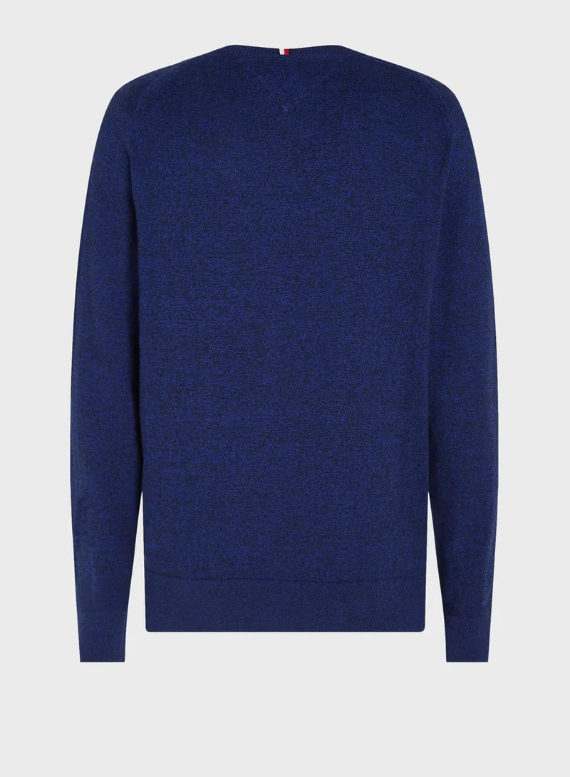 TOMMY HILFIGER Logo Crew Neck Sweater