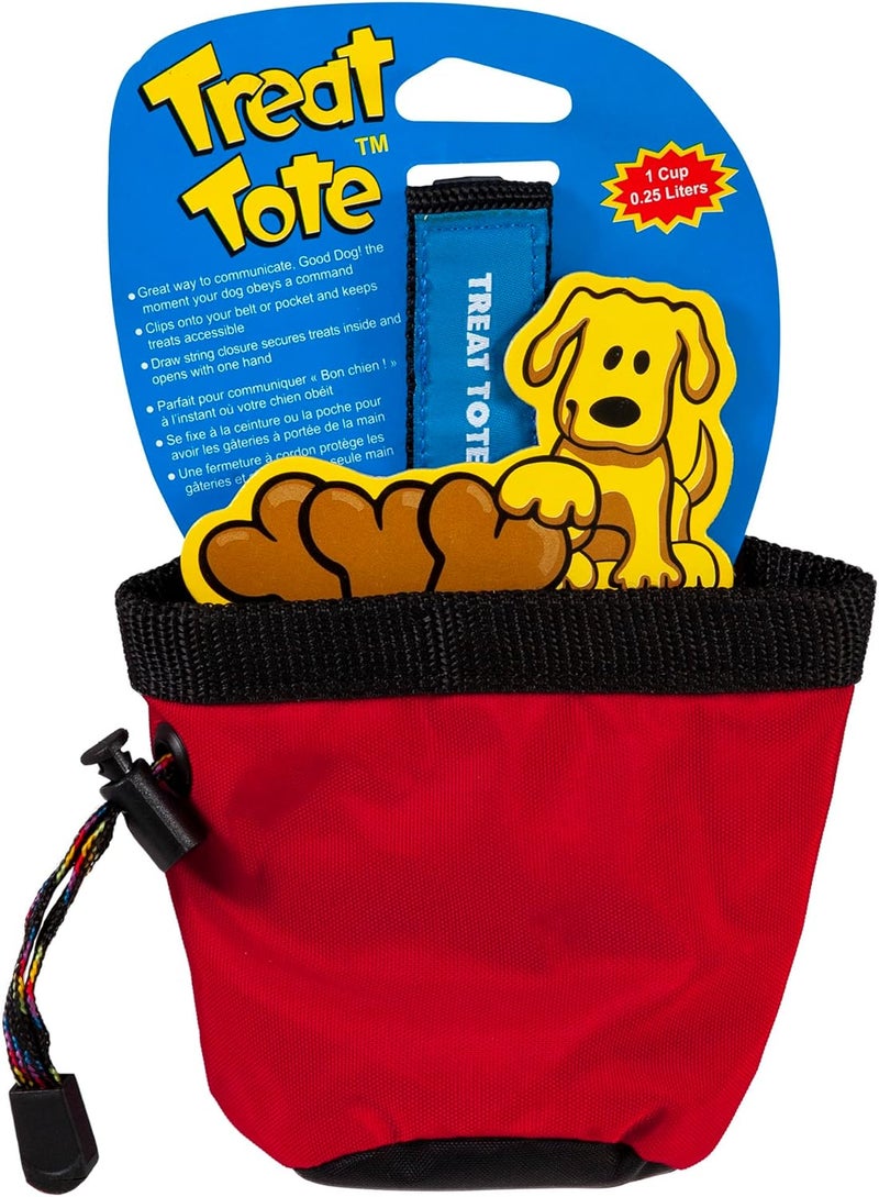 Chuckit! Treat Tote Dog Treat Pouch - Durable and Water-Resistant, Assorted Colors - Image 1