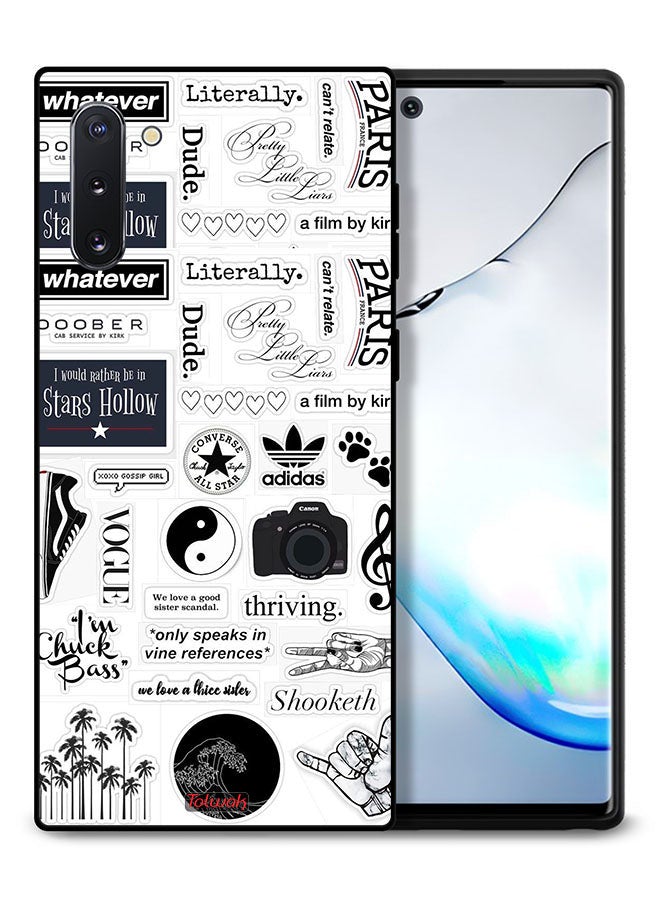 Tolwak Samsung Galaxy Note 10 Protective Case Cover Only Speaks - Image 1