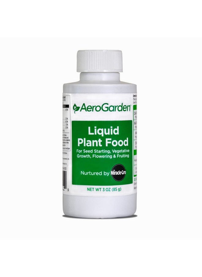 AeroGarden Miracle-Gro AeroGarden Liquid Plant Fertilizer for Use in AeroGarden Hydroponic Indoor Garden, 3 fl. oz. 