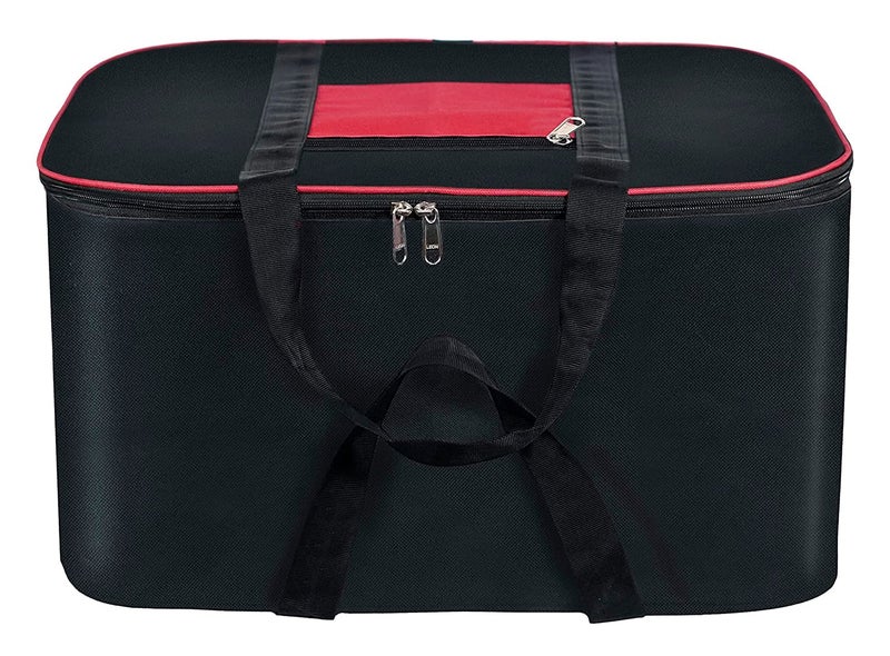 KBS Storage Bag For Clothes Toys Stationery Moisture Proof Nylon Large Size Underbed Wardrobe For Home And Kitchen Rectangular BLACK 2 - Image 1