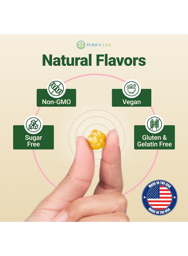 Purify Life Purify Life Sugar-Free Rhodiola Rosea Gummies (1500mg/Serving) Cortisol Detox & Adrenal Support Supplement - Adaptogenic Rhodiola for Mood, Motivation, Stamina & Performance, Non-GMO, 60 Vegan Chews  - Image 5