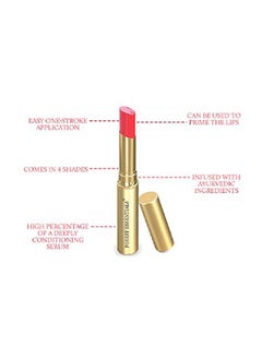 Forest Essentials Tinted Lip Serum Madhu Rasa Gulaab Jal 2.2G (Lipstick)  - Image 5