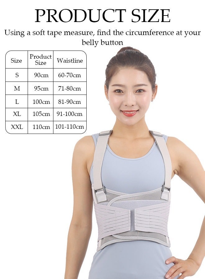 DUNISO Back Brace Posture Corrector, Adjustable Back Corrector and Lightweight, Back Posture Brace Lumbar Support Shoulder, Lower Upper Back, Full Back Supporter - Image 4
