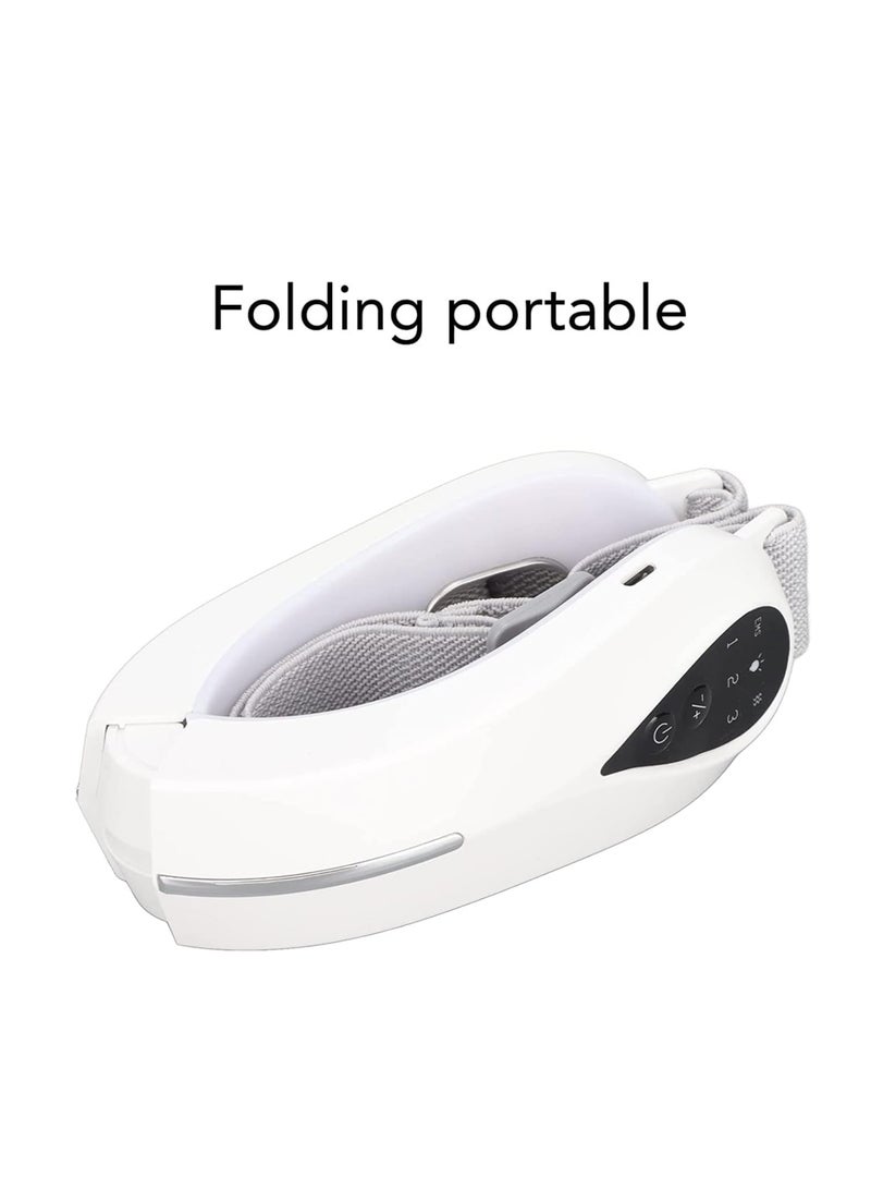 Excefore Face Massager for Skin Care Electric V Face Shaping Massager Neck Skin Lifting Firming Tightening Wrinkle Removal Device Lift Up Band Double Chin Reducer Anti Aging for Anti Wrinkle - Image 5