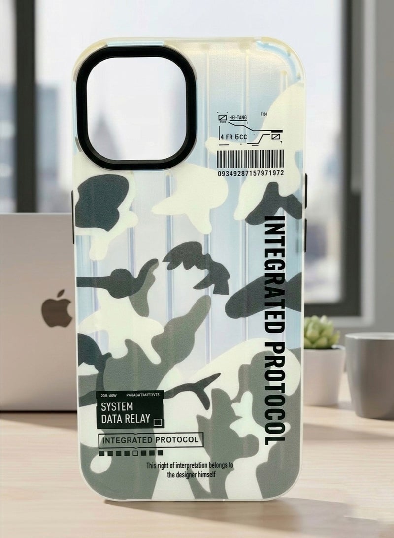 جريس لأجهزة آيفون 13/14 - الخيار عالي التقنية: "سلسلة يونغكيت ديزاينر: غطاء متوافق مع لوحة الدوائر الخضراء وتقنية ماج سيف" - Image 1