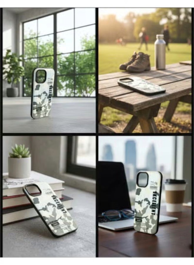 جريس لأجهزة آيفون 13/14 - الخيار عالي التقنية: "سلسلة يونغكيت ديزاينر: غطاء متوافق مع لوحة الدوائر الخضراء وتقنية ماج سيف" - Image 2