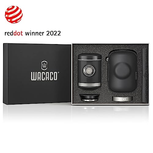 WACACO Picopresso Portable Espresso Maker Bundled with Protective Case, Pro-level Specialty Coffee Machine, Compatible Ultra-fine Grind, Manually Operated Travel Coffee Maker - Image 2