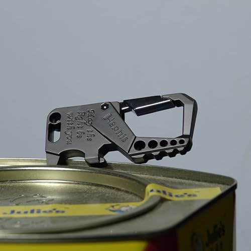 Hephis Heavy Duty Key Chain Bottle Opener,Carabiner Car Key Chains for Men and Women（Multicolor） - Image 5