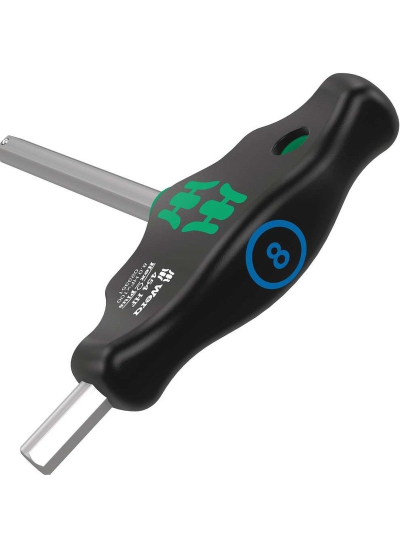 Wera 454 Hex-Plus Hf T Handle 4 x 200MM Screwdriver 05023340001  - Image 3
