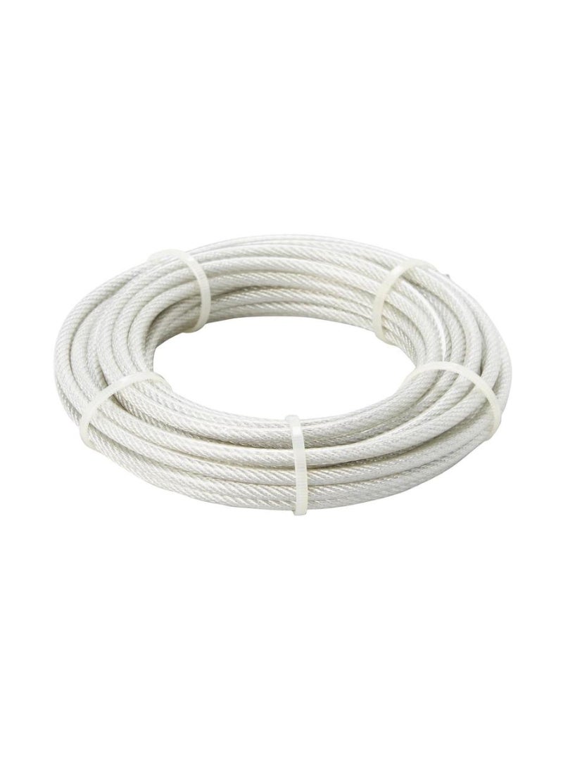 Steel And Pvc Cable 10 M X 6 Mm 