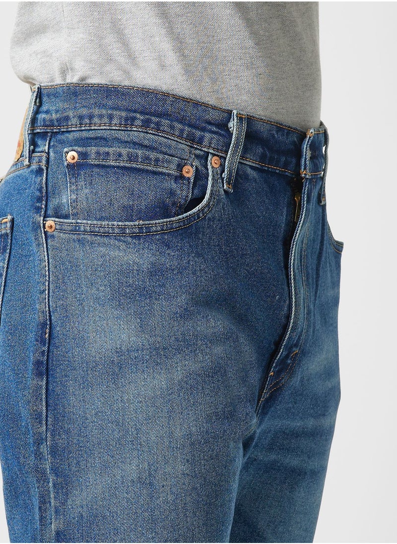 Levi's - Light Wash Straight Fit Jeans - Image 1