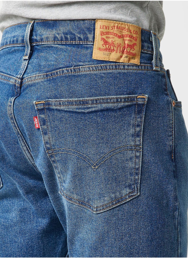 Levi's - Light Wash Straight Fit Jeans - Image 1
