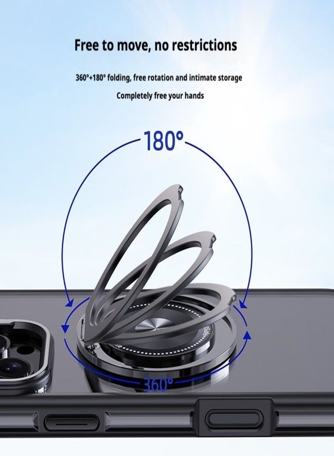 New mobile phone magnetic ring holder 360° rotating portable tablet desktop metal universal strong adhesive ring holder - Color: light blue - Image 3