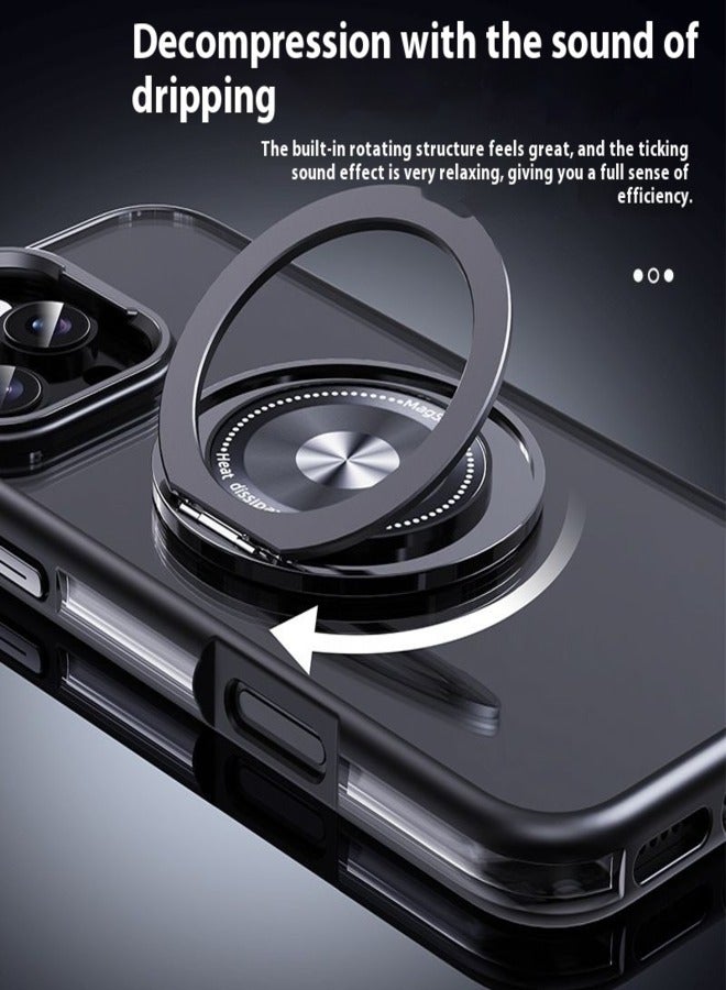 New mobile phone magnetic ring holder 360° rotating portable tablet desktop metal universal strong adhesive ring holder - Color: light blue - Image 4