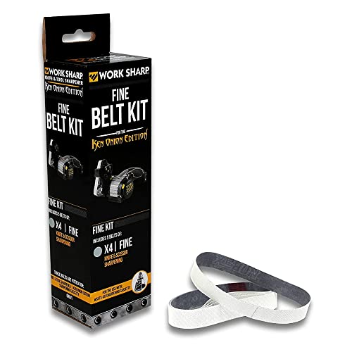 Work Sharp WSSAKO81120 Fine Grit Belt Kit, White/Grey for Ken Onion Edition - Image 5