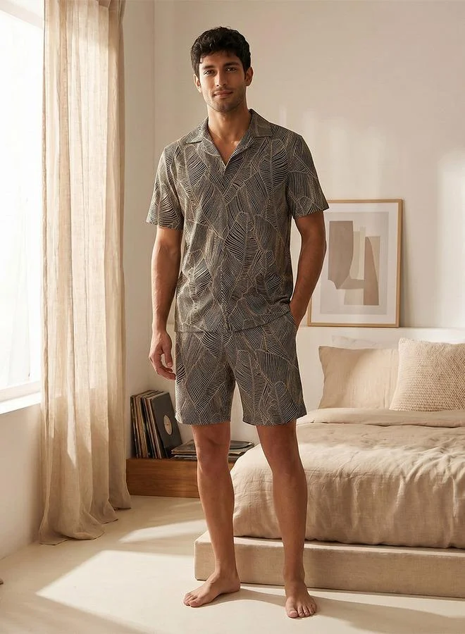 سبلاش فيڤ Resort Collar Jacquard Set