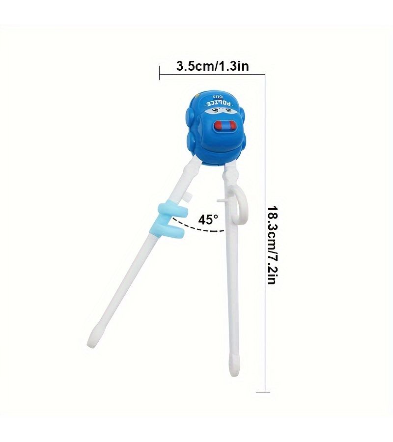 Red Cartoon Car Shaped Chopstick Practice Training Tools For Kids Toddlers - Image 3
