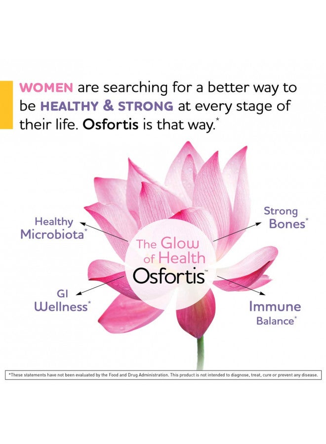 BioGaia BioGaia Osfortis, Womens Probiotic for Strong Bones, Immune Balance & GI Wellness, Contains L. reuteri 6475, 60 Capsules, 1 Pack - Image 3