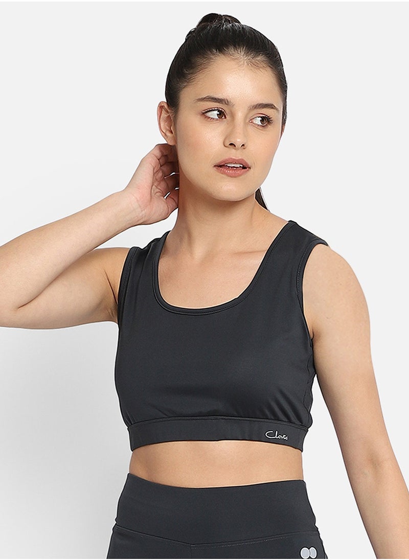 Clovia - Clovia Medium Impact Padded Non-Wired Sports Bra - Image 1
