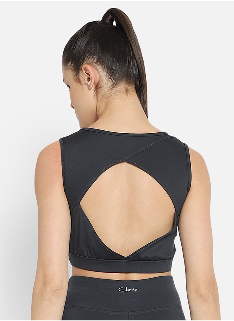 Clovia - Clovia Medium Impact Padded Non-Wired Sports Bra - Image 1