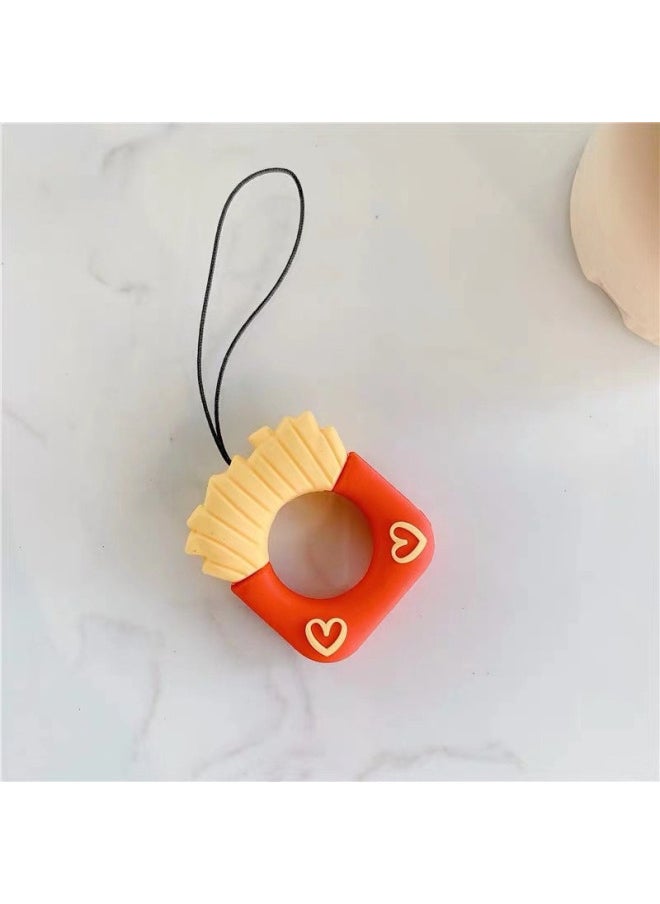 Generic - Lanyard Ring Mobile Phone Shell Lanyard Earphone Set Ring Cartoon Cute Mobile Phone Lanyard Donut Ring Ring-Specifications Support Image Upload:Venom - Image 1