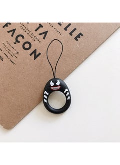 Lanyard Ring Mobile Phone Shell Lanyard Earphone Set Ring Cartoon Cute Mobile Phone Lanyard Donut Ring Ring-Specifications Support Image Upload:Venom