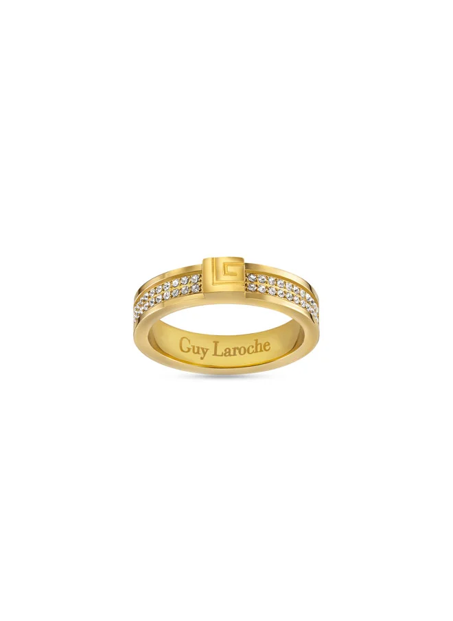 غاي لاروش Estelle Gold Finger Ring for Women