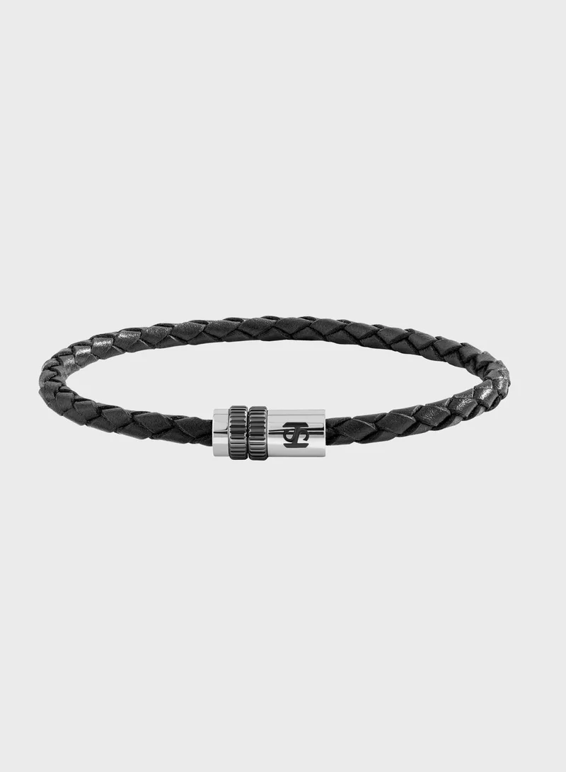 Saint Honore Paris Leather Wrap Bracelet