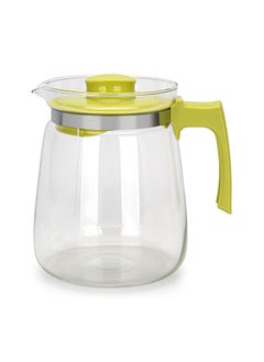 Fissman Glass Pitcher, Jug with Removable Lid And Convenient Plastic Handle Leakproof, Beverage Carafe for Cold/Hot Water, Homemade Juice, Fruits Infuse, Ice Tea Lover 1600ml  - Image 4