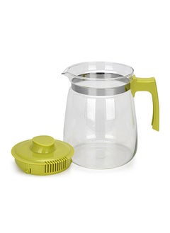 Fissman Glass Pitcher, Jug with Removable Lid And Convenient Plastic Handle Leakproof, Beverage Carafe for Cold/Hot Water, Homemade Juice, Fruits Infuse, Ice Tea Lover 1600ml  - Image 2