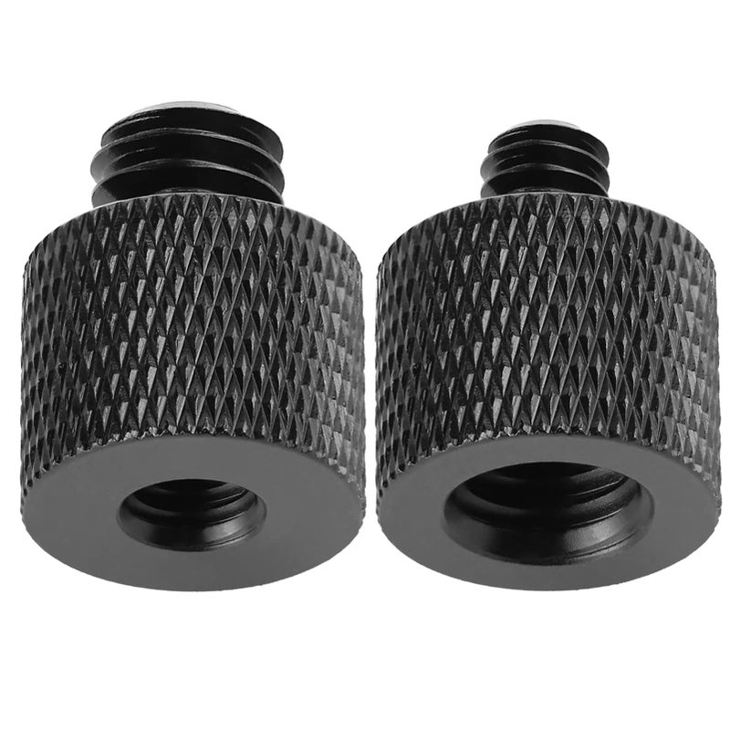 Frgyee 1/4 to 3/8 & 3/8 to 1/4 Camera Tripod Adapter - Male to Female Screw for Camera, Mount, Monitor - Image 1