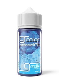 Graffiti Resin Graffiti Resin Dye Ink Cyan Color 100g  - Image 1
