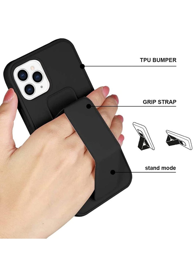 إلترازون Case for iPhone 14 Pro Max, Back Stand Case with Magnet Holder Hand Grip Magnetic Car Mount Anti Scratch Shockproof Cover Case for iPhone 14 Pro Max (iPhone 14 Pro Max, - Image 3