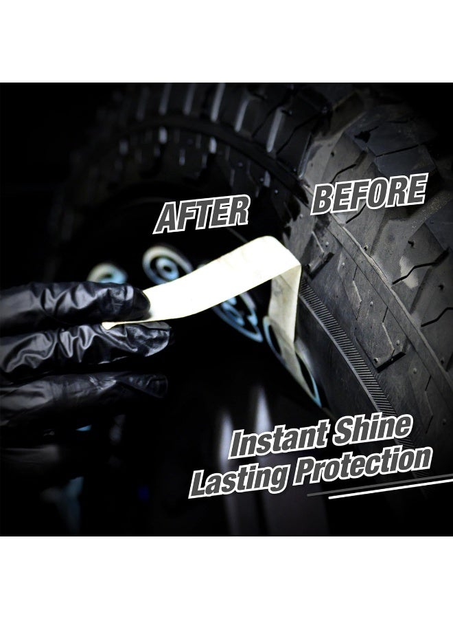 فينكس ملمع فينكس السائل للأحذية والإطارات، 100 مل، مُعيد اللمعان الأسود للأحذية الجلدية، والأحذية الطويلة، وإطارات السيارات. لمعان فوري، إزالة الأوساخ، حماية من التشققات، لمسة نهائية تدوم طويلاً، سهل الاستخدام بفضل رأس الإسفنجة. - Image 5
