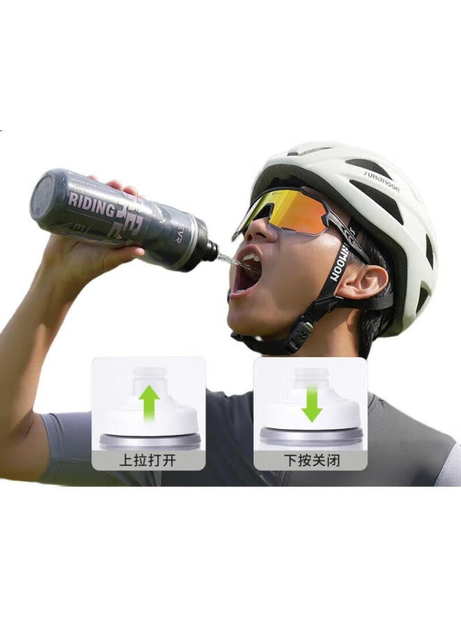 Evr Cycling Water Bottle Insulated Squeeze Water Cup Night Black 620Ml - Image 3