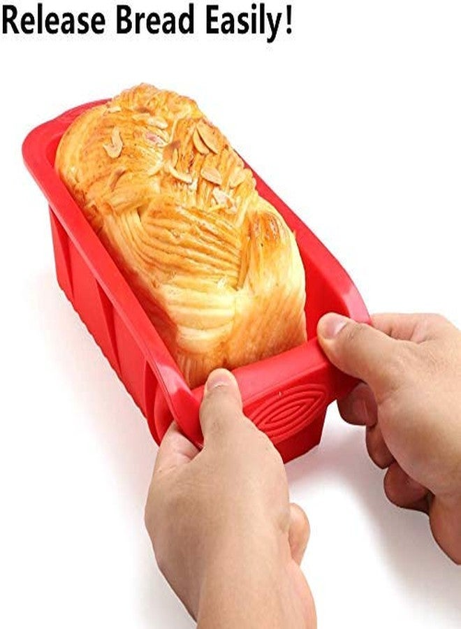 GLAMAXY Set of oneNonstick Loaf Pan for Homemade Bread Making,Soap, Fudge, Meatloaf and More (1 Pack Bread Mold) - Image 2
