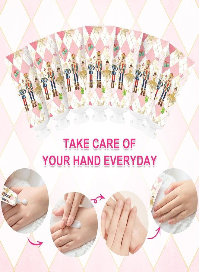 Piuaeue 50 Pcs Christmas Hand Cream Set Christmas Hand Lotion Bulk Travel Size Winter Scented Hand Lotion for Women Mom Girls, Unique Christmas Stocking Stuffers (Nutcracker) - Image 4