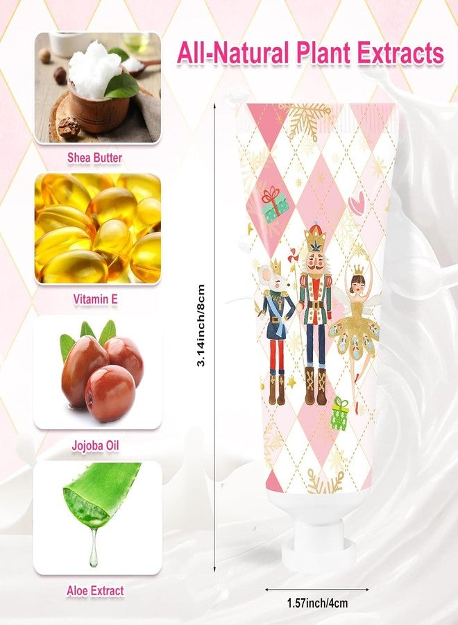 Piuaeue 50 Pcs Christmas Hand Cream Set Christmas Hand Lotion Bulk Travel Size Winter Scented Hand Lotion for Women Mom Girls, Unique Christmas Stocking Stuffers (Nutcracker) - Image 2
