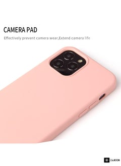 Generic Protective Case Cover For iPhone 12 mini Solid Color Liquid Silicone Shockproof Protective Case  - Image 4