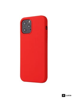 Generic Protective Case Cover For iPhone 12 mini Solid Color Liquid Silicone Shockproof Protective Case  - Image 2