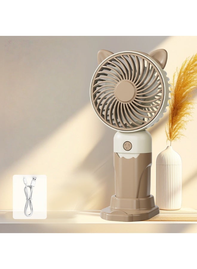 Nariele New Portable Mini USB Charging Handheld Fan Desktop Stand
