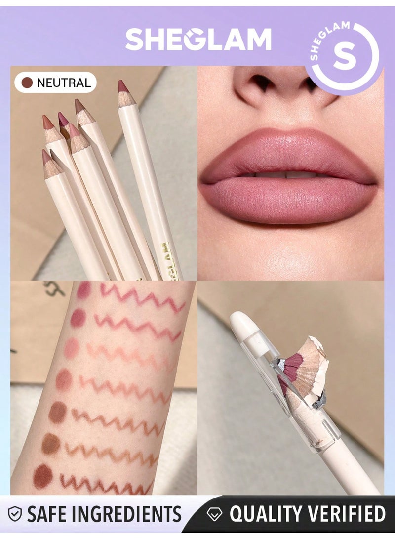 SHEGLAM SG Lip Facts Lip Liner- Neutral - Image 2