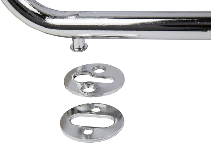 Raider 19-610 Deluxe Chrome 5-3/4" Wide Wheel Chock for Motorcycles, Mopeds, Trailers - Image 4