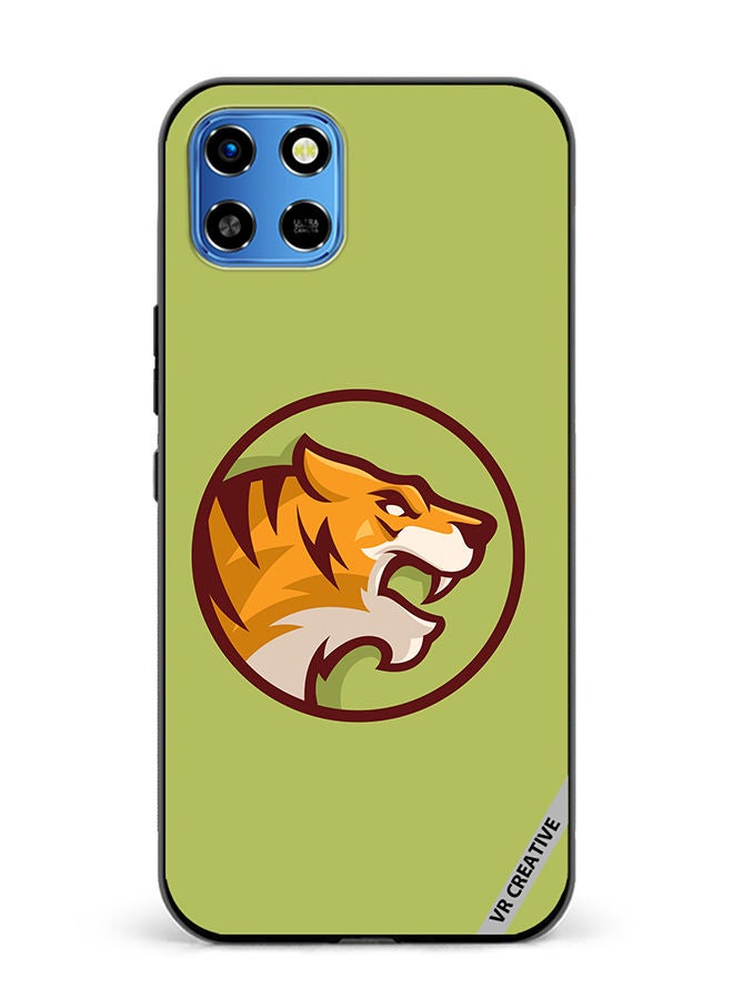 VR CREATIVE Protective Case Cover For Infinix Smart 6 HD Tiger Design Multicolour - Image 1