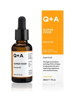 Q+A A Face Oil Rich In Vitamins A, C, And E And Full Of Antioxidants And Essential Aatty Acids That Work To Enhance And Nourish Your Skin-30Ml  - Image 1