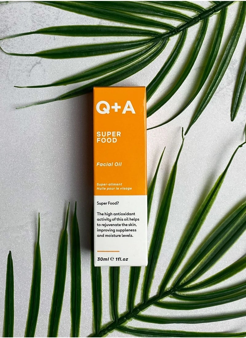 Q+A - A Face Oil Rich In Vitamins A, C, And E And Full Of Antioxidants And Essential Aatty Acids That Work To Enhance And Nourish Your Skin-30Ml - Image 1