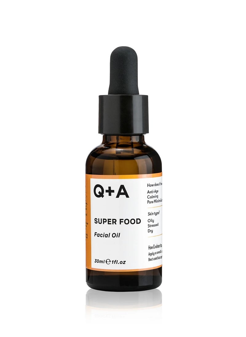 Q+A - A Face Oil Rich In Vitamins A, C, And E And Full Of Antioxidants And Essential Aatty Acids That Work To Enhance And Nourish Your Skin-30Ml - Image 1